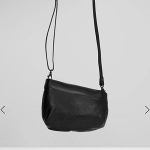 Marsell crossbody/clutch black leather bag